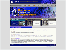 Tablet Screenshot of craft-corp.com